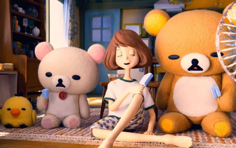 Screenshot from Rilakkuma and Kaoru