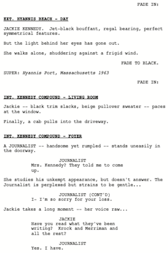 Page One: “Jackie” (2016)