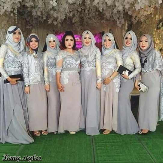 Baju Bridesmaid Non Hijab