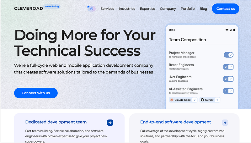cleveroad app development solutions at aios.blog