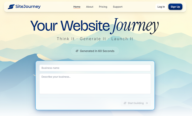 SiteJourney AI No-Code Website Builder For Sale on AISO Blog