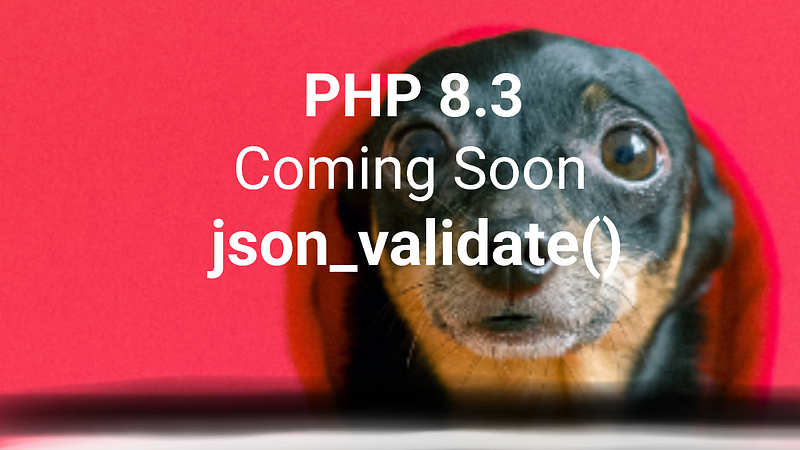 🍣 PHP 8.3 Coming Soon: json_validate()