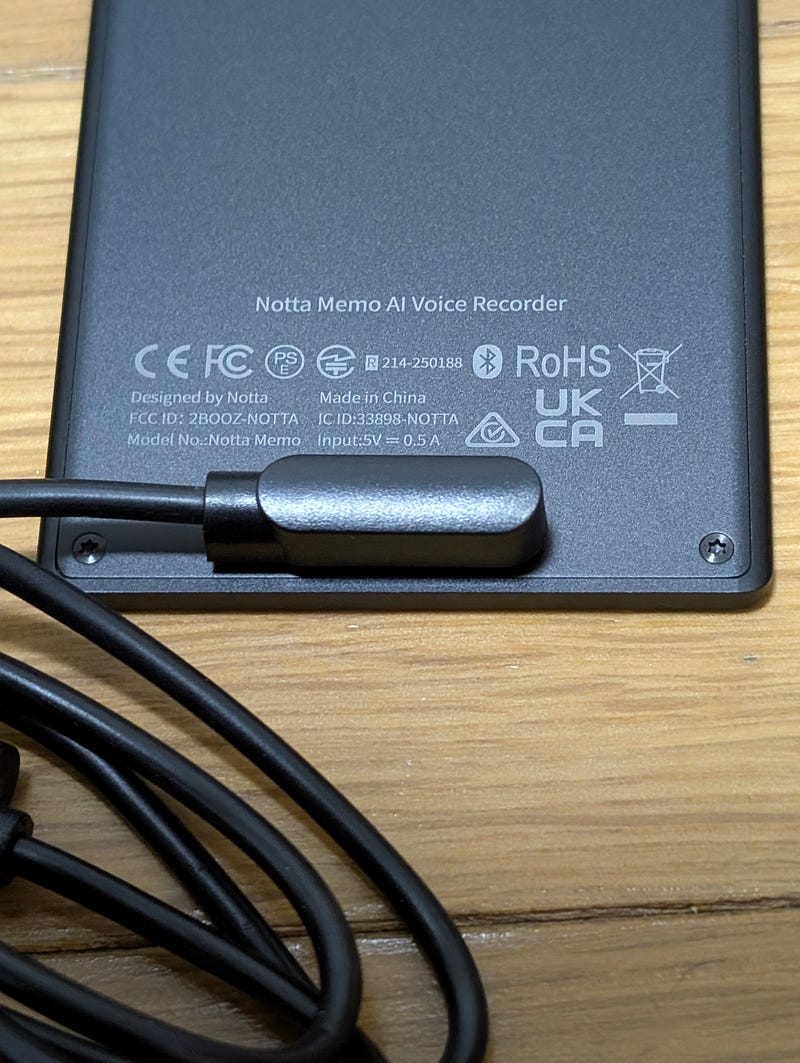 USB-C charging photo