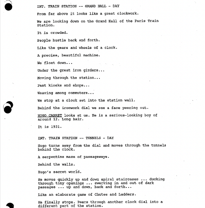 Page One: “Hugo” (2011)