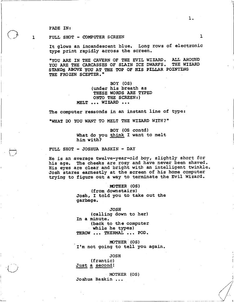 Page One: ‘Big’ (1988)