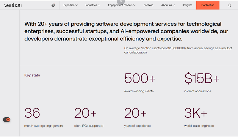 vention app development services at aios blog