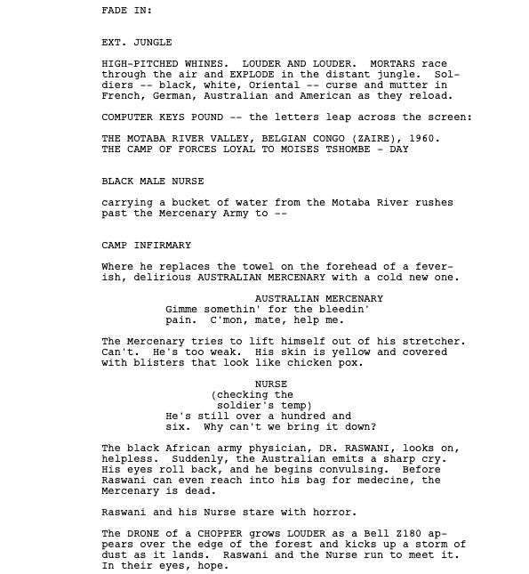 Page One: “Outbreak” (1995)