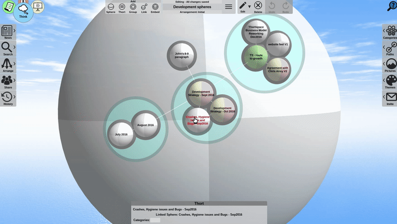 Mind map mindmap mind mapping mindmapping software Thortspace mind blowing accelerated learning problem solving storytelling