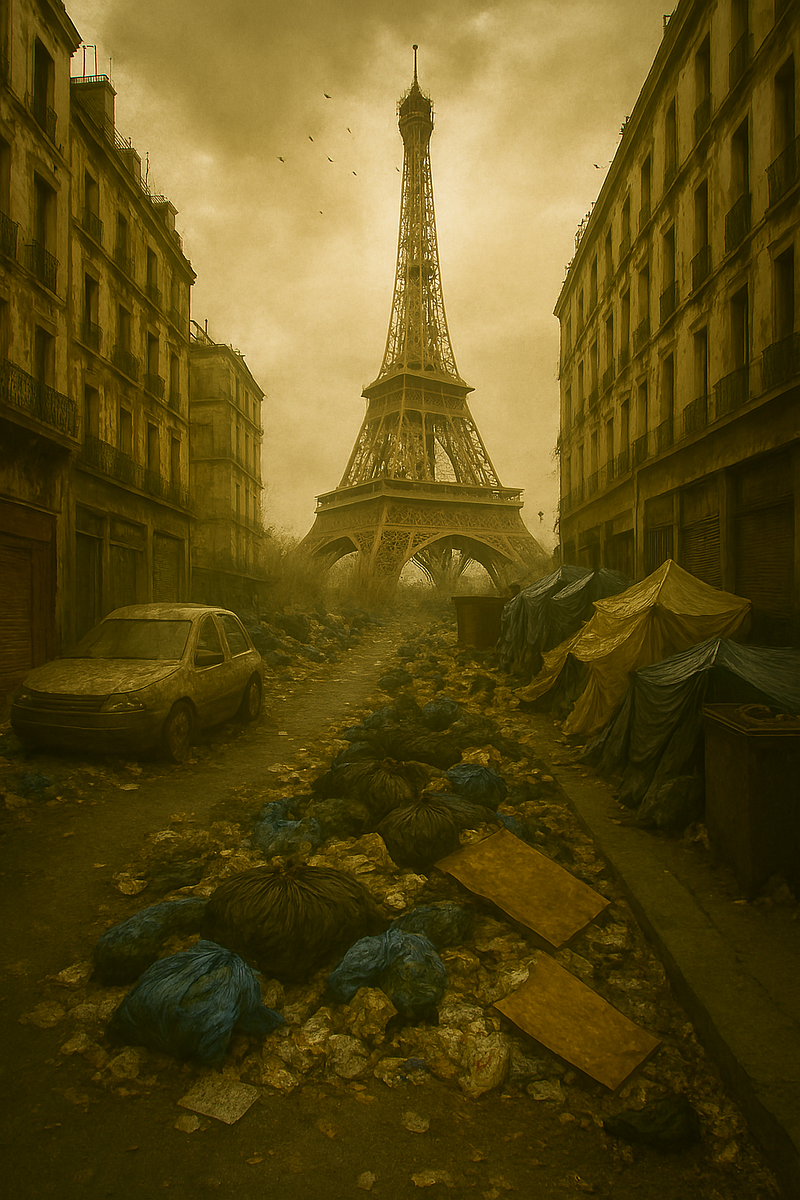 France’s Economy Begins to Collapse