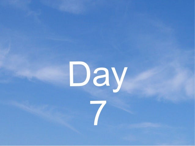 2019 Zero Draft Thirty March Challenge: Day 7