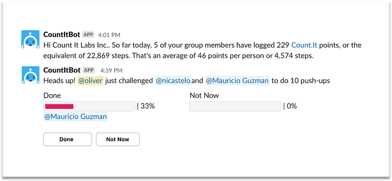 LIVE NOW: Count.It for Slack 2.0!