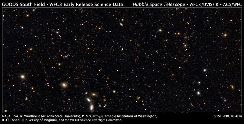 Hubble’s Shining View Of Deep Space Beyond The Stars - Big Think