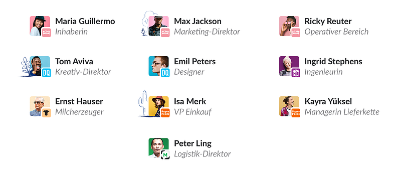 Shared channels screenshot