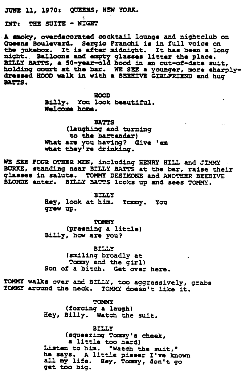 Page One: “Goodfellas” (1990)