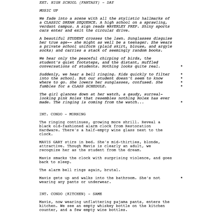 Page One: “Young Adult” (2011)