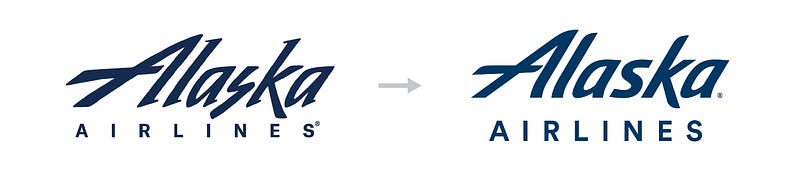Alaska Airlines New Look & Logo – Look and Logo – Medium