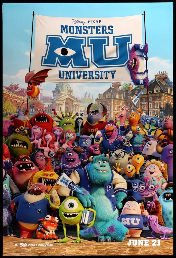 30 Days of Screenplays, Day 21: “Monsters University”