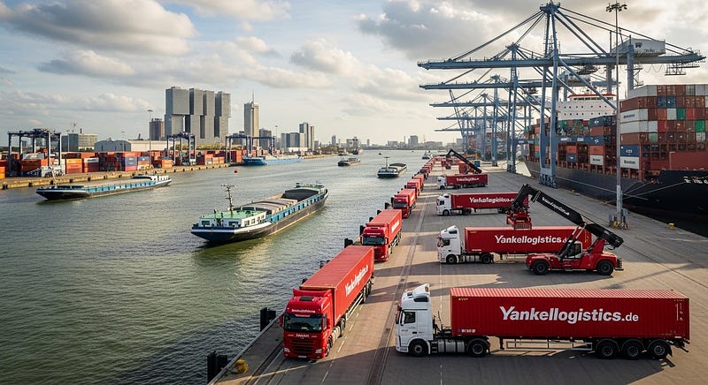 Rotterdam Container Transport Internationale Logistiklösungen