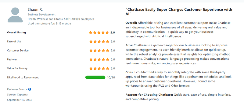 chatbase review 1 at freeaio.com