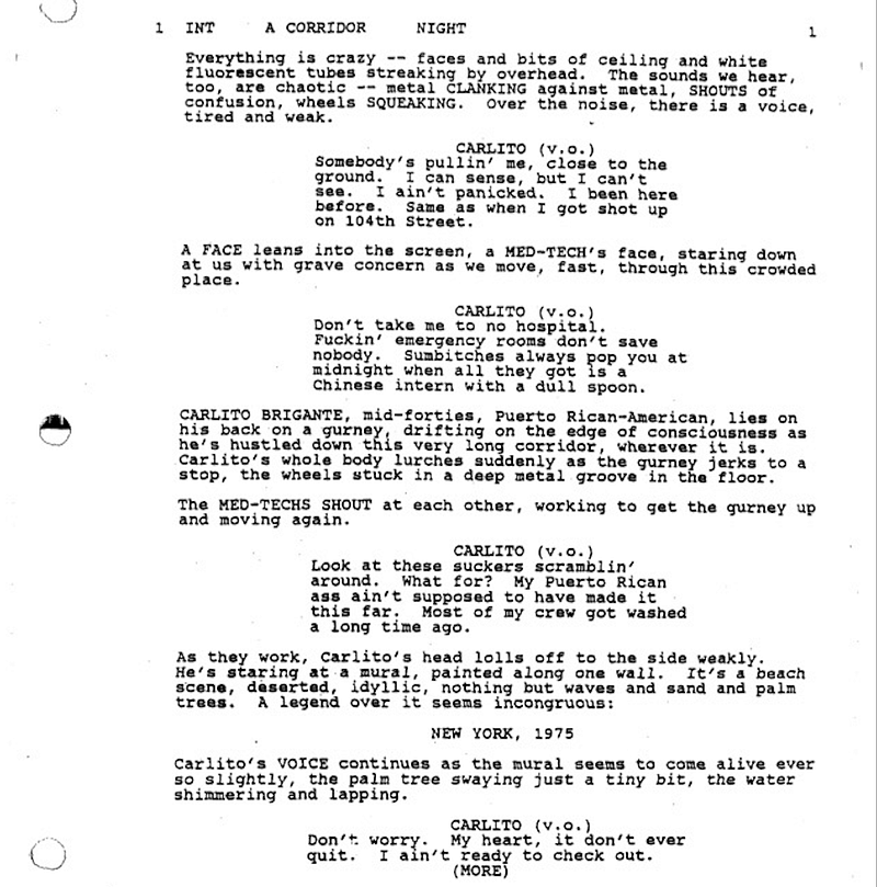 Page One: “Carlito’s Way” (1993)