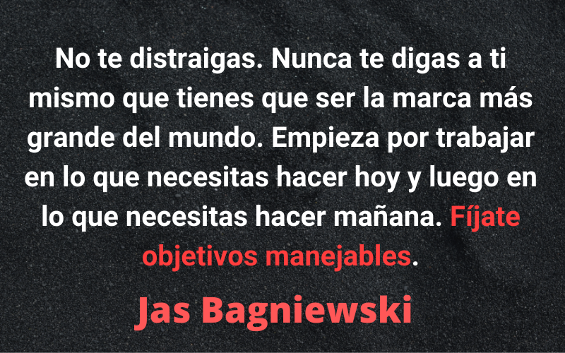 Frases para Emprendedores — Jas Bagniewski