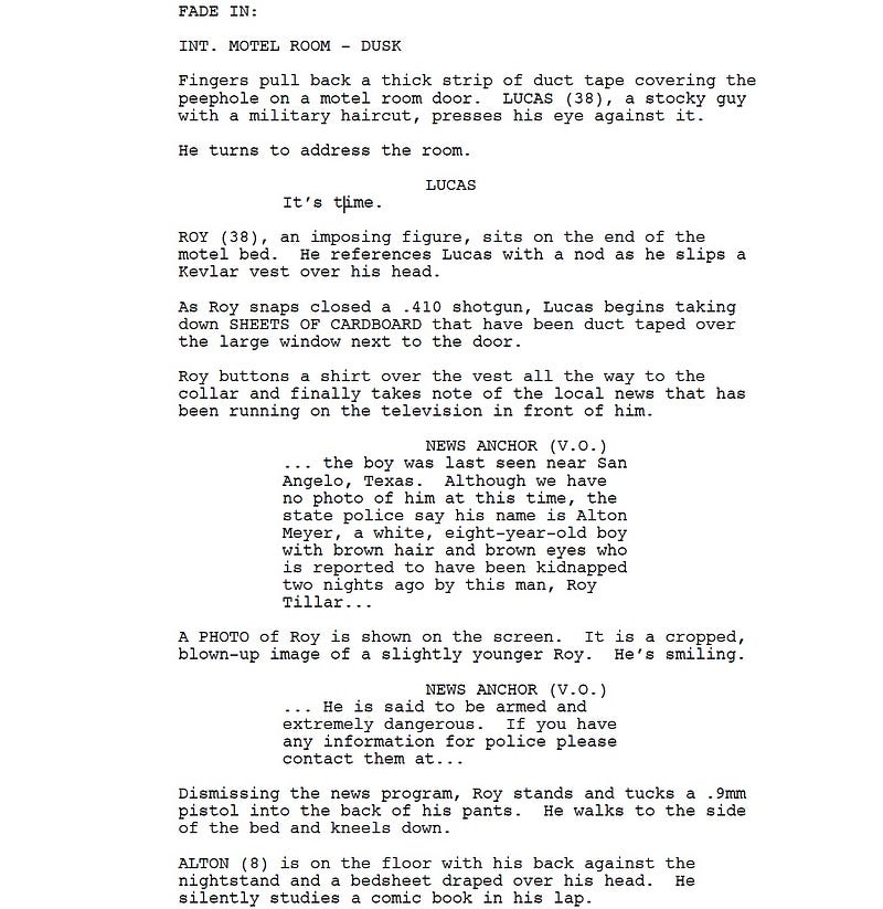 Page One: “Midnight Special” (2016)