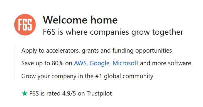 F6S directory on AISO Blog