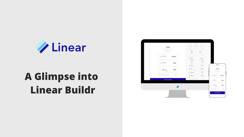 A Glimpse into Linear Buildr