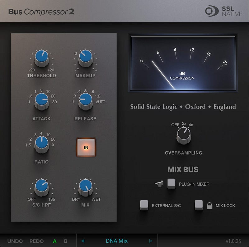 What is Compression (101)? - Get Better Mix With Compressor! - SSL Native Bus Compressor