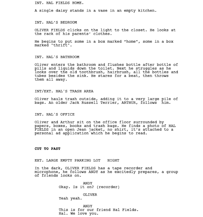 Page One: “Beginners” (2010)