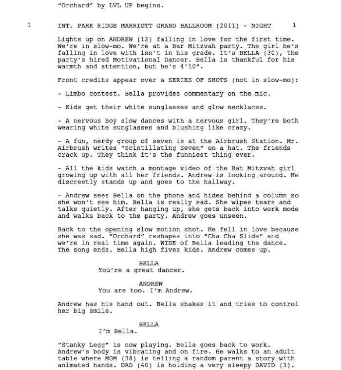 Page One: “Cha Cha Real Smooth” (2022)
