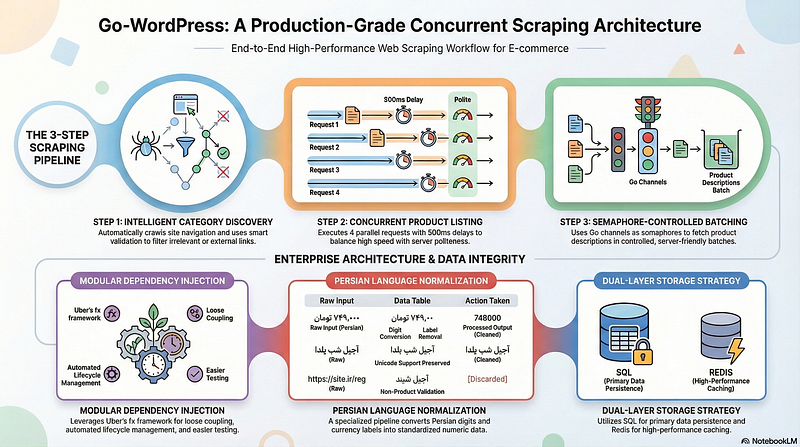 Go-WordPress: A Robust Web Scraping Architecture for Product Aggregation