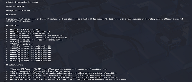 Article screenshot