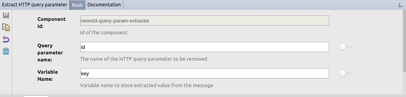 Extract HTTP Query Parameter properties