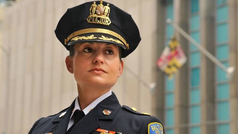 Color photo of Baltimore County Police Chief Melissa Hyatt in uniform.