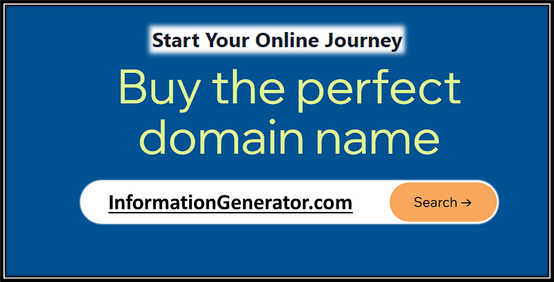 InformationGenerator.com: The Domain Name Is For Sale