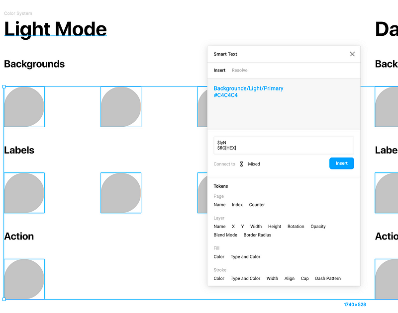 Add dynamic text labels using Smart Text plugin