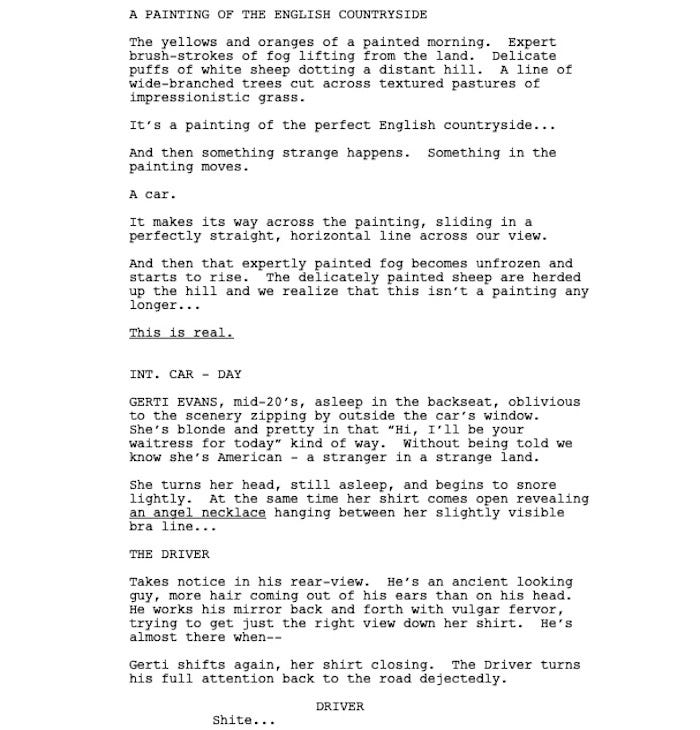 Page One: “The Boy” (2016)