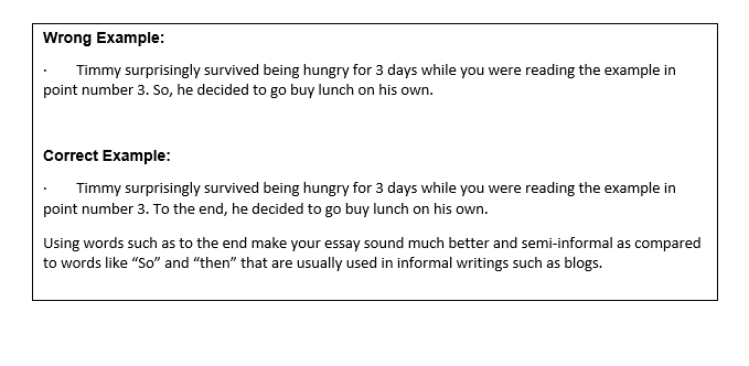 make my essay sound fancy