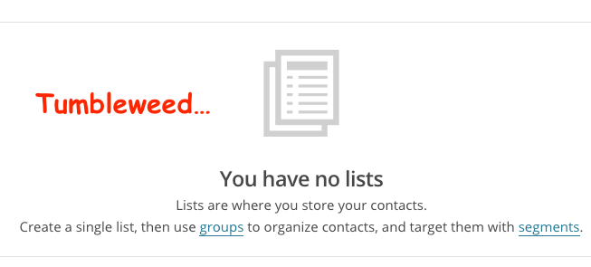 image of how to import contacts to MailChimp how to import contacts to MailChimp fig 1