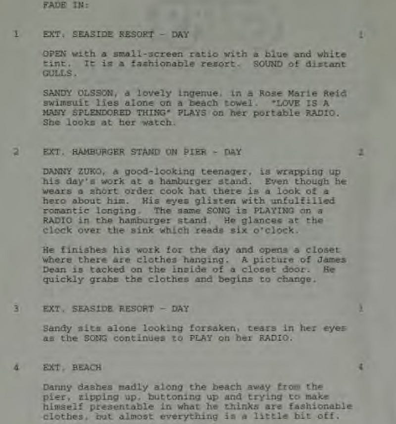 Page One: “Grease” (1978)