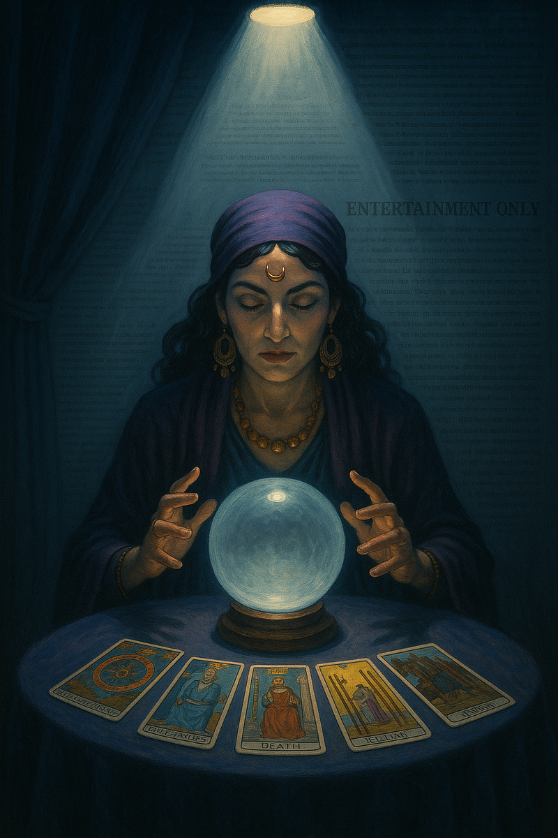The “Entertainment Only” Loophole: How Sacred Mediumship Gets Lost in Legal Fine Print