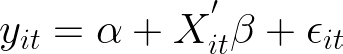 Standard regression model