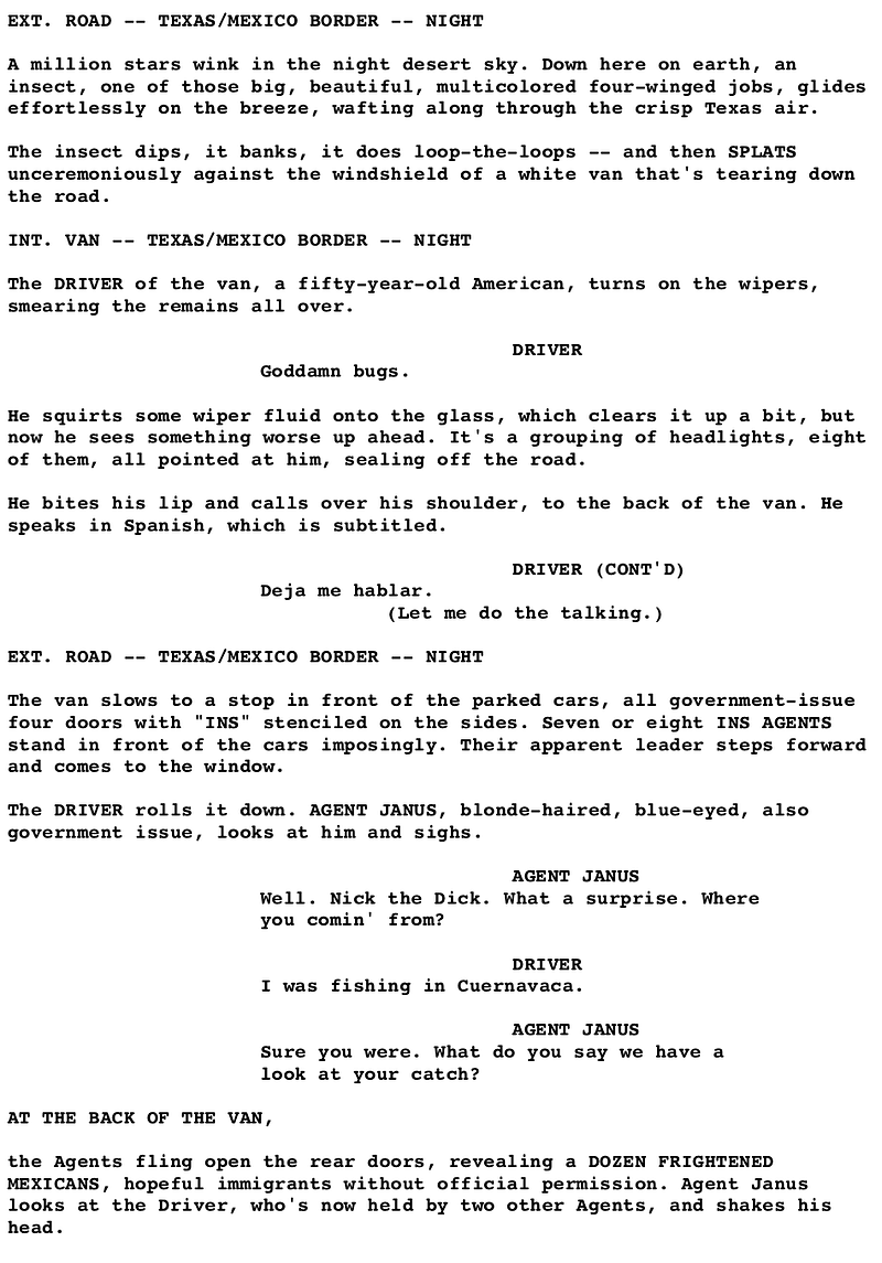 Page One: ‘ Men in Black’ (1997)