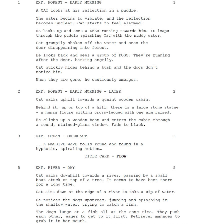 Page One: “Flow” (2024)