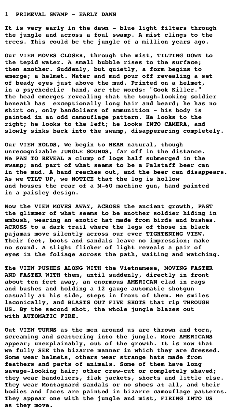 Page One: ‘Apocalypse Now’ (1979)