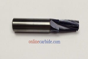 Single Pitch or Full Form Thread Milling With Solid Carbide