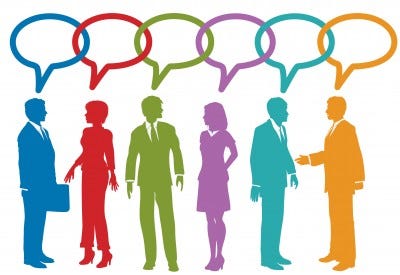 provide platform to people to socialize at healthcare event