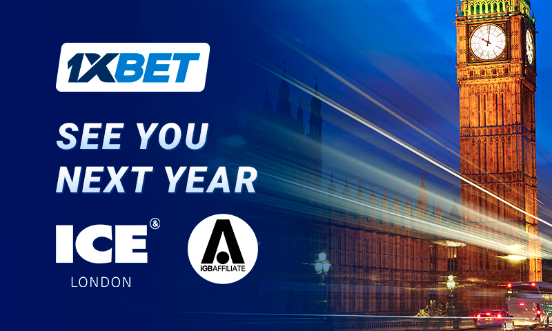 1xBet is grateful to the organizers of the ICE London and iGB Affiliate exhibitions