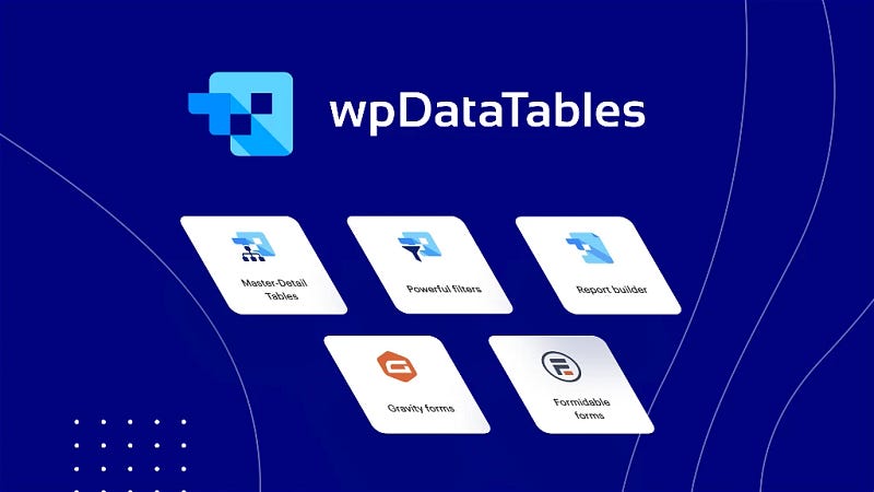 wpDataTables Review